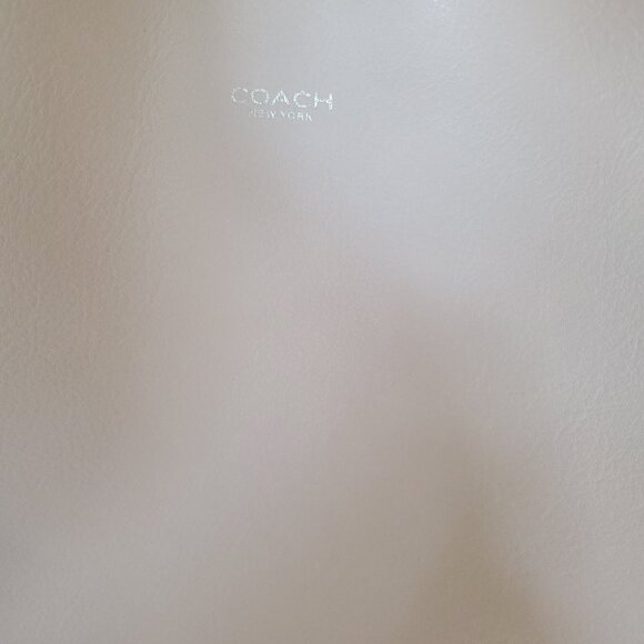 NWT Coach Brooklyn Shoulder Bag 28 Cream - Picture 5 of 10
